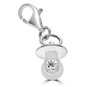 Hot Diamonds Yummy Mummy Sterling Silver And Diamond Charm